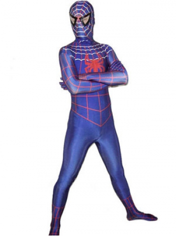 ★全身タイツ 青 赤 spider-man スパイダーマン★コスチューム コスプレ衣装 spider-man cosplay スーツ サイズ豊富 サイズオーダー可能 変装 仮装 コス ハロウィン