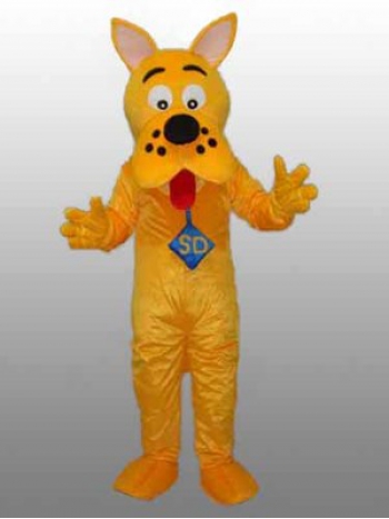 着ぐるみ　いぬ　犬　（金色）　本格的 変身 きぐるみ コスチューム 大人用