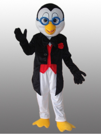 可愛い ペンギンちゃん（メガネ） 着ぐるみ 大人用 コスチューム