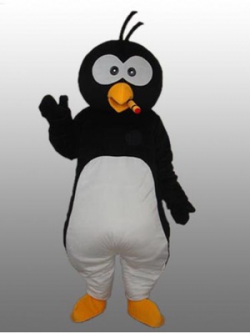 可愛い ペンギン（たばこを吸う）　 着ぐるみ 大人用 コスチューム