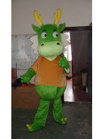 着ぐるみ　りゅう/リュウ　竜　ドラゴン　緑色　本格的 変身 きぐるみ コスチューム 大人用