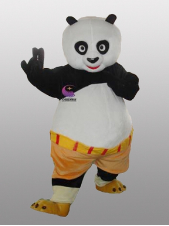 本格的 パンダ 熊猫　可愛いカンフーパンダ　着ぐるみ　大人用　コスチューム