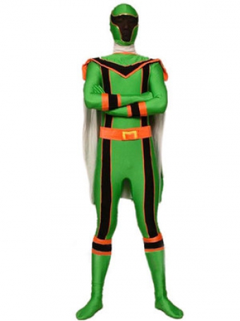 魔法戦隊マジレンジャー スーパー戦隊 全身タイツ 緑　黒　男性　ベーススーツ コスチューム