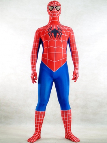 ★全身タイツ 赤 青 spider-man スパイダーマン★コスチューム コスプレ衣装 spider-man cosplay スーツ サイズ豊富 サイズオーダー可能 変装 仮装 コス ハロウィン