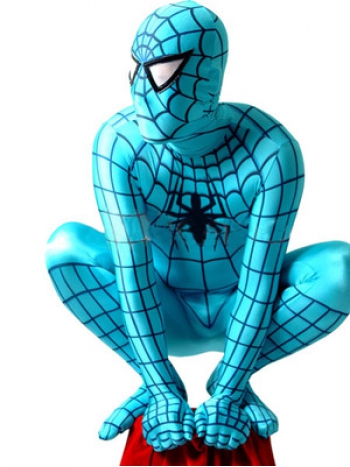 ★全身タイツ 青 spider-man スパイダーマン★コスチューム コスプレ衣装 spider-man cosplay スーツ サイズ豊富 サイズオーダー可能 変装 仮装 コス ハロウィン