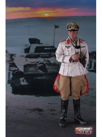 【DID】3R ナチス・ドイツ国防軍陸軍元帥"砂漠の狐"エルヴィン・ロンメル フィギュア 【GM621】