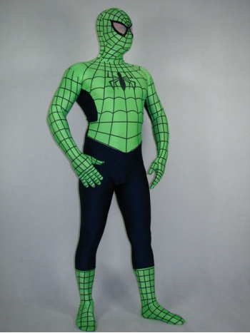 ★全身タイツ 緑 黒 spider-man スパイダーマン★コスチューム コスプレ衣装 spider-man cosplay スーツ サイズ豊富 サイズオーダー可能 変装 仮装 コス ハロウィン