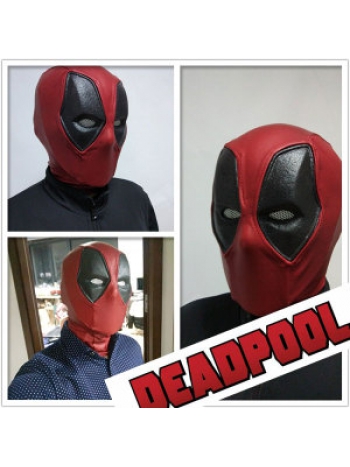 ★新登場 新製品★【FRP材質　シェルマスク　全頭マスク】デッドプール マスク★Deadpool X-メン デッドプール X-men レッド 男性女性 二次会 余興 パーティー お呼ばれ 結婚式 クリスマス ハロウィーン 舞台 仮装