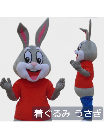 ★可愛い 本格的 着ぐるみ★兎 ウサギ rabbita うさぎ ゼンタイ 動物コスプレ cosplay 全身 コスチューム 大人ぐるみ/変装/仮装/衣装/パーティーグッズ/イベント用品/遊園地/幼稚園/結婚式/二次会/ステージ衣装/ブルー/