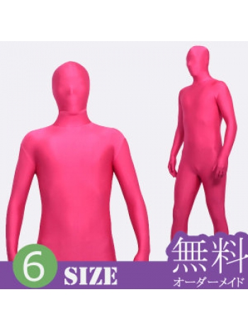 ★オーダーメイド無料 全身スーツ タイツ★ 男女兼用ピンク チェリーピンク pink ★★【スパンデックス 全身スーツ 】衣装 全身タイツ ゼンタイ cosplay 弾力・伸縮性あり コスチューム オーダーメイド 男 女 クリスマス ハロウ