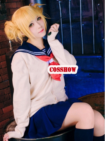 ★コスプレウィッグ トガヒミコ Cross my body★僕のヒーローアカデミア コスチューム コスプレ cosplay 変装 仮装 コス ハロウィン