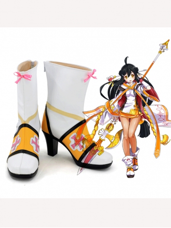 コスプレブーツ エルソード/ELSWORD Sakra Devanam コスプレ靴 cosplay 変装 仮装 豪華/華麗/高品質/サイズオーダー