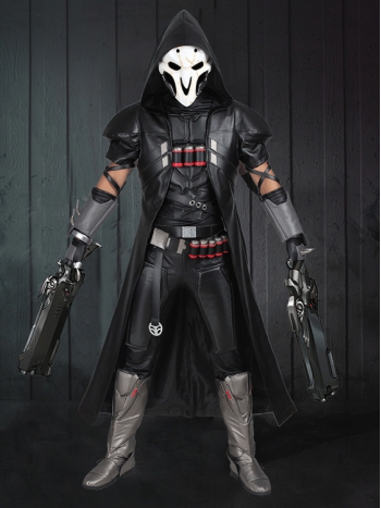 ★コスプレ衣装 Reaper/Gabriel Reyes★Overwatch オーバーウオッチ コスチューム コスプレ衣装 cosplay サイズ豊富 変装 仮装 コス ハロウィン