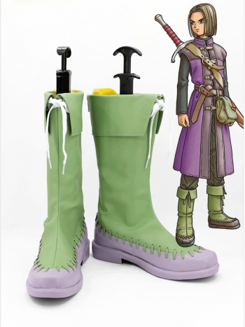 コスプレ靴ブーツ ドラゴンクエスト11過ぎ去りし時を求めて マルティナ cosplay 変装 仮装 豪華/華麗/高品質/サイズオーダー        