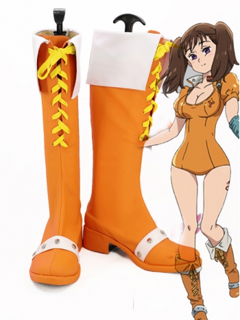 コスプレブーツ 七つの大罪/The Seven Deadly Sins ディアンヌ/Diane コスプレ靴 cosplay 変装 仮装 豪華/華麗/高品質/サイズオーダー