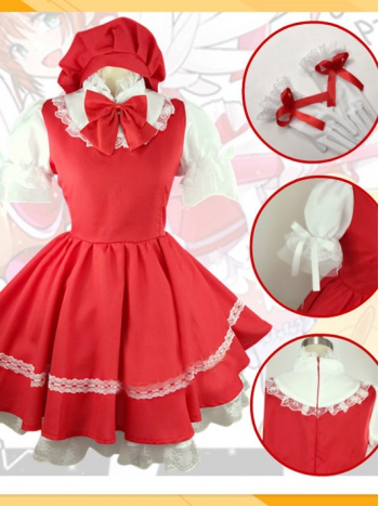 ★コスプレ衣装 木之本 桜/KINOMOTO SAKURA★カードキャプターさくら コスチューム cosplay サイズ豊富 変装 仮装 コス ハロウィン