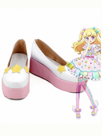コスプレ靴 アイドルタイムプリパラ 夢川唯 cosplay コスプレ サイズ豊富 変装/仮装/サイズオーダー