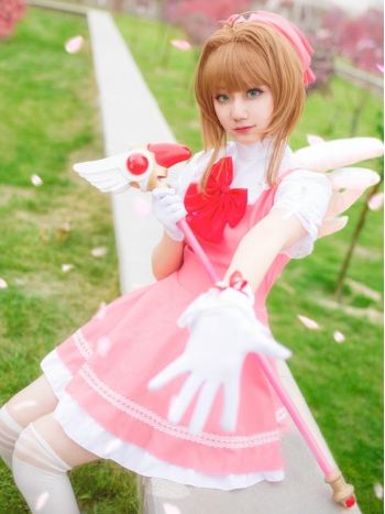 ★コスプレ衣装 木之本 桜/KINOMOTO SAKURA★カードキャプターさくら コスチューム cosplay サイズ豊富 変装 仮装 コス ハロウィン