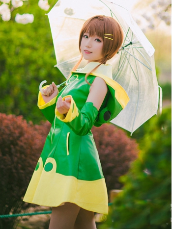 ★コスプレ衣装 木之本 桜/KINOMOTO SAKURA★カードキャプターさくら コスチューム cosplay サイズ豊富 変装 仮装 コス ハロウィン