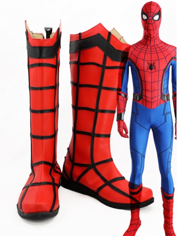 ★スパイダーマン spider-man★ コスプレ靴 ブーツ cosplay 変装 仮装 豪華/華麗/高品質/サイズオーダー