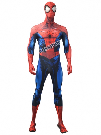 ★全身タイツ スパイダーマン★Spider-Man 3Dプリント 立体感 スパイダーマン衣装 スーツ Spiderman Cosplay コスプレ衣装 コスチューム 伸縮性 サイズオーダー可能 変装 仮装 コス ハロウィン