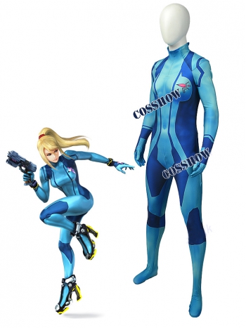 ★全身タイツ Samus Aran ★メトロイド METROID スーツ コスプレ衣装 コスチューム サイズ豊富 オーダーメイド製作 変身 舞台 変装 仮装 コス ハロウィン