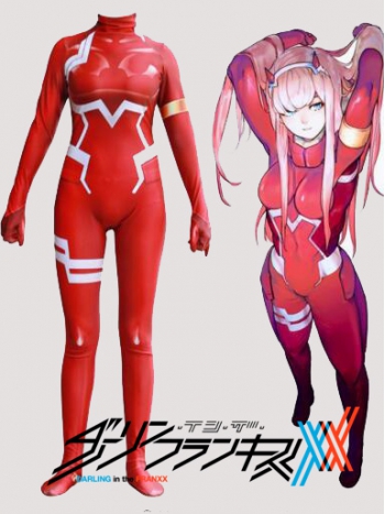 ★コスプレ全身タイツ ZERO TWO★DARLING in the FRANXX ダーリン・イン・ザ・フランキス コスチューム コスプレ衣装 cosplay サイズ豊富 変装 仮装 コス ハロウィン