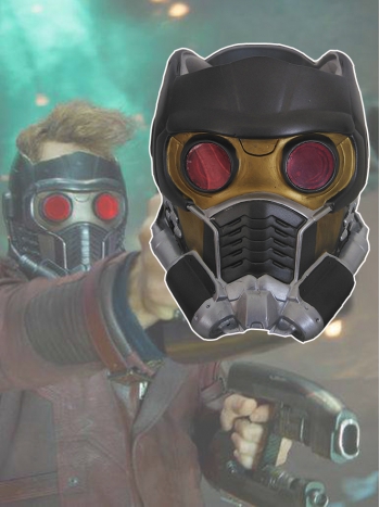 ★コスプレマスク 発光する Peter Jason Quill Star-Lord★Guardians of the Galaxy コスチューム cosplay 変装 仮装 コス ハロウィン