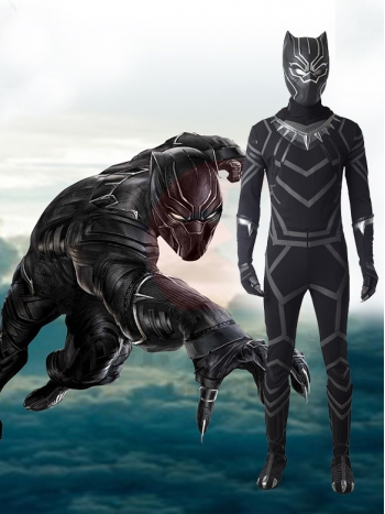 ★全身タイツ Black Panther★Black Panther Cosplay コスチューム コスプレ衣装 スーツ サイズ豊富 サイズオーダー可能 変装 仮装 コス ハロウィン7