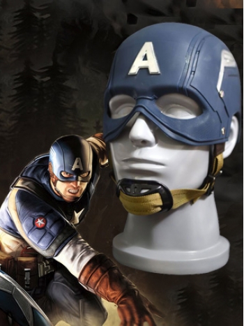 ★コスプレ帽子 ゴム材質 Captain America キャプテン・アメリカ★The Avengers アベンジャーズ コスチューム cosplay コス ハロウィン