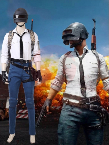 ★コスプレ衣装セット 8点セット★PLAYERUNKNOWN’S BATTLEGROUNDS プレイヤーアンノウンズ バトルグラウンズ コスチューム cosplay サイズ豊富 サイズオーダー可能 変装 仮装 コス ハロウィン