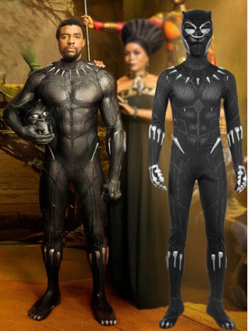 ★全身タイツ Black Panther★Black Panther Cosplay The Avengers アベンジャーズ コスチューム コスプレ衣装 スーツ サイズ豊富 サイズオーダー可能 変装 仮装 コス ハロウィン