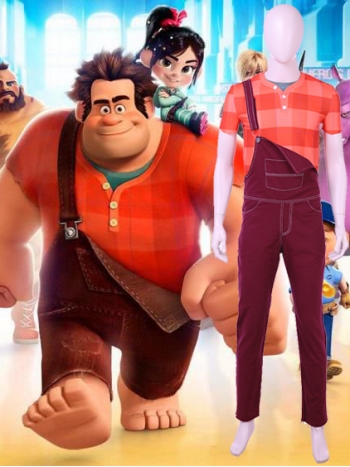 ★コスプレ衣装 男性★Ralph Breaks the Internet: Wreck-It Ralph 2 アニメ 映画 コスチューム cosplay 変装 仮装 サイズオーダー可能 ハロウィン