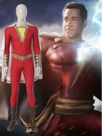 ★コスプレ衣装 全身タイツ スーツ ★Shazam! コスチューム cosplay 変装 仮装 サイズ豊富 サイズオーダー可能 コス ハロウィン