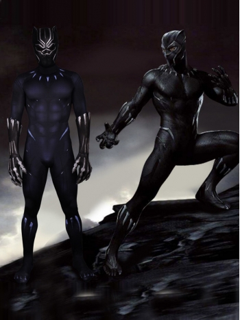 ★全身タイツ Black Panther ★Cosplay コスチューム コスプレ衣装 スーツ サイズ豊富 サイズオーダー可能 変装 仮装 コス ハロウィン