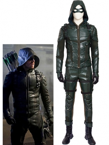 ★コスプレ衣装セット 7点セット Arrow★Arrow スーパーヒーロー コスチューム コスプレ衣装 cosplay サイズ豊富 変装 仮装 舞台コス ハロウィン