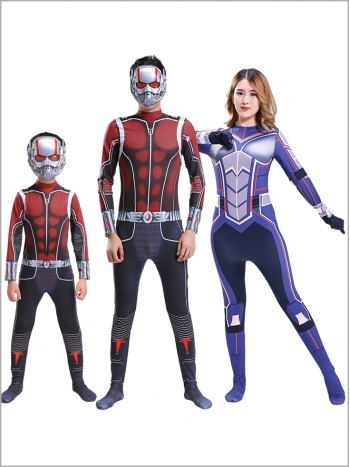 ★Ant-Man★and the Wasp The Avengers3 Ant-Manand the Wasp コスプレ 全身タイツ マスク付き MARVEL コスチューム cosplay ハロウィン 変装 仮装 高品質 サイズオーダー  