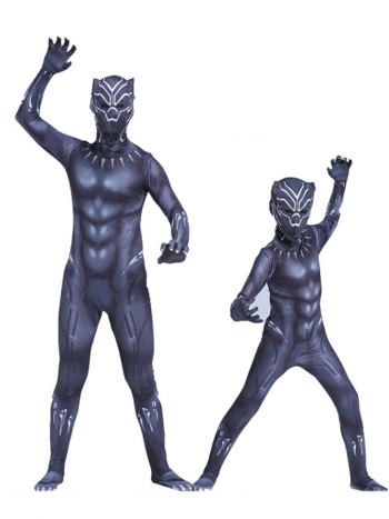 ★全身タイツ Black Panther ★Cosplay コスチューム コスプレ衣装 スーツ サイズ豊富 サイズオーダー可能 変装 仮装 コス ハロウィン