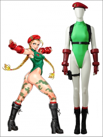 キャミィ Cammy キャミィ・ホワイト コスプレ衣装セット ストリートファイター★Street Fighter コスチューム cosplay 変装 仮装 サイズ豊富 サイズオーダー可能