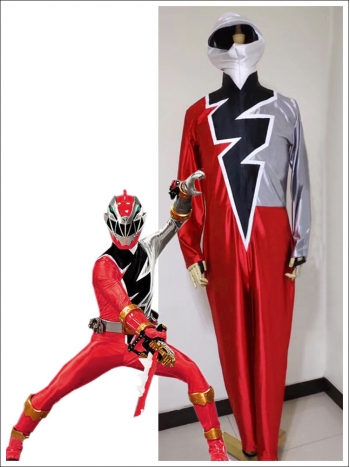 騎士竜戦隊リュウソウジャー スーパー戦隊シリーズ コウ / リュウソウレッド 肌スーツ ベーススーツ 全身タイツ コスプレ衣装 サイズオーダー無料　伸縮性 変装 仮装