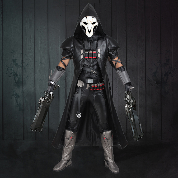 ★コスプレブーツ Reaper/Gabriel Reyes★Overwatch オーバーウオッチ コスチューム cosplay サイズ豊富 変装 仮装 コス ハロウィン