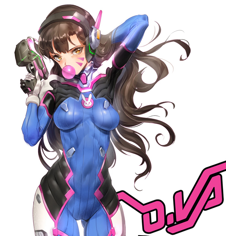 ★全身タイツ D.Va★Overwatch オーバーウオッチ コスチューム コスプレ衣装 cosplay サイズ豊富 変装 仮装 コス ハロウィン