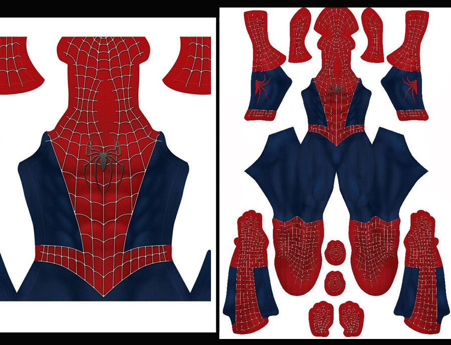オーダーメイド】Spider-Man V2 pattern (Dark Blue) order-made
