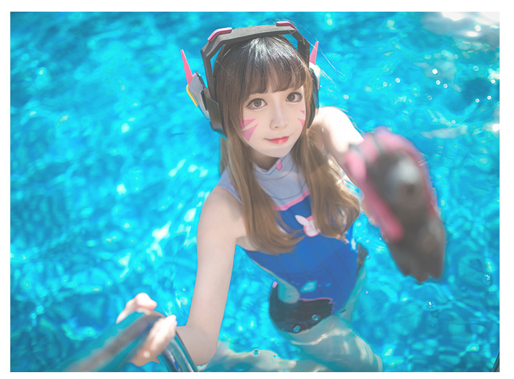 ★コスプレ衣装 水着 D.Va★Overwatch オーバーウオッチ コスチューム コスプレ衣装 cosplay サイズ豊富 変装 仮装 コス ハロウィン