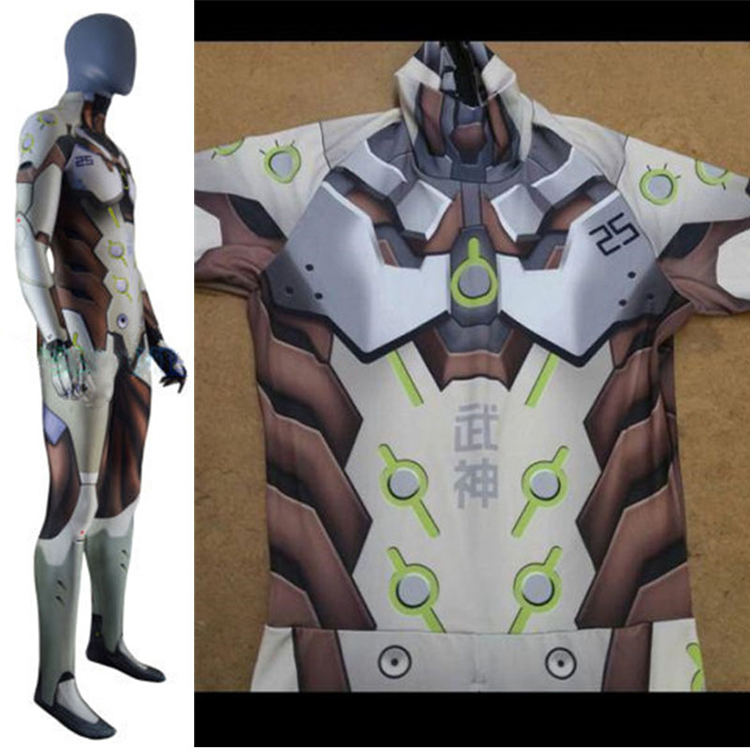 ★全身タイツ Shimada Genji★Overwatch オーバーウオッチ スーツ コスチューム コスプレ衣装 cosplay サイズ豊富 変装 仮装 コス ハロウィン