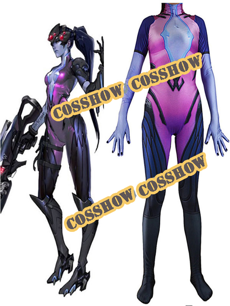 ★全身タイツ Widowmaker/Amélie Lacroix 立体印刷★Overwatch オーバーウオッチ スーツ コスチューム コスプレ衣装 cosplay 無料オーダーメイド サイズ豊富 変装 仮装 コス ハロウィン