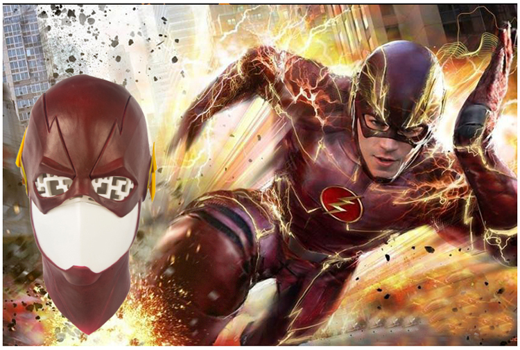 ★コスプレマスク The Flash★The Flash Cosplay コスチューム コスプレ衣装 スーツ 変装 仮装 コス ハロウィン