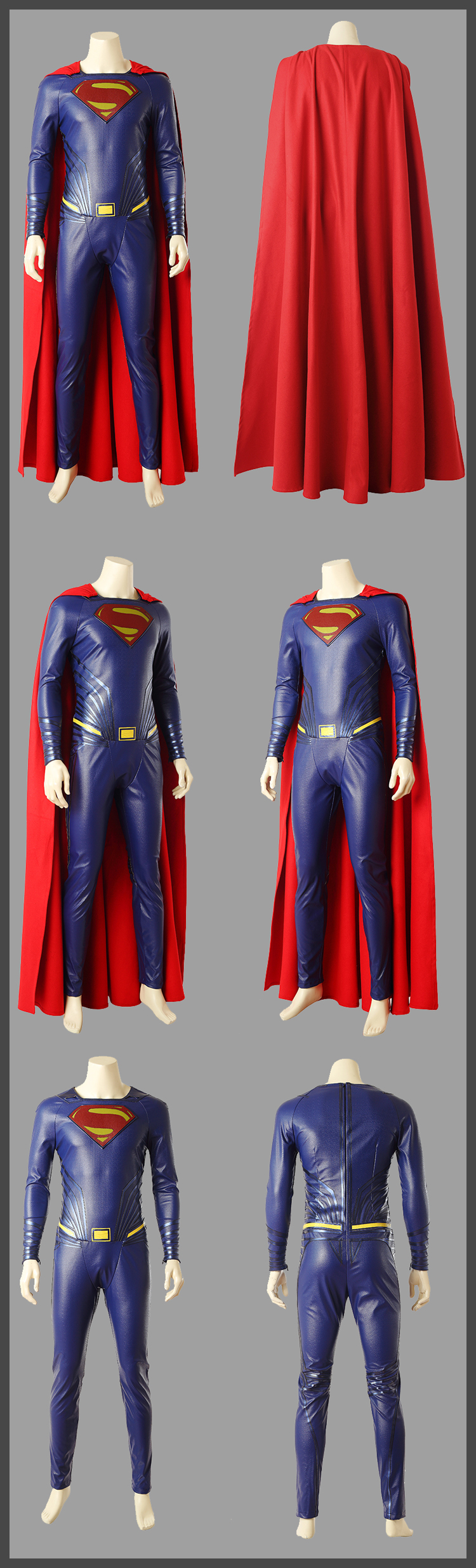 ★コスプレ衣装 2点セット Superman スーパーマン★Justice League  コスチューム cosplay コスプレ衣装 サイズ豊富 サイズオーダー無料 変装 仮装 コス クリスマス 変身 舞台 ハロウィン