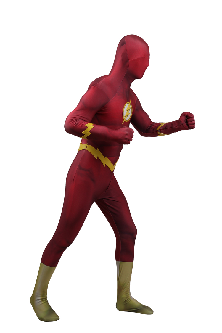 ★全身タイツ The Flash ★The Flash Cosplay コスチューム コスプレ衣装 スーツ サイズ豊富 サイズオーダー可能 変装 仮装 コス ハロウィン