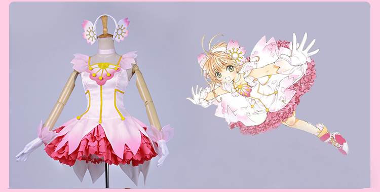 ★コスプレ衣装 木之本 桜/KINOMOTO SAKURA★カードキャプターさくら コスチューム cosplay サイズ豊富 変装 仮装 コス ハロウィン